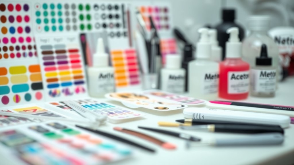 Metallic en abstracte nageltrends: creatief en gemakkelijk thuis