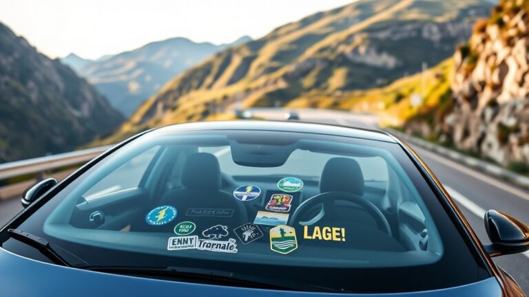 Milieustickers en vignetten: tips voor zorgeloos rijden in europa